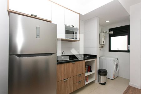 Cozinha de apartamento para alugar com 1 quarto, 31m² em Vila Zilda, São Paulo