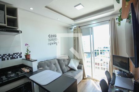 Sala de apartamento à venda com 1 quarto, 29m² em Belenzinho, São Paulo
