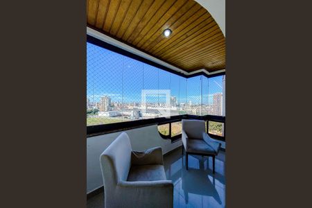 Varanda da Sala de apartamento para alugar com 3 quartos, 135m² em Jardim Analia Franco, São Paulo