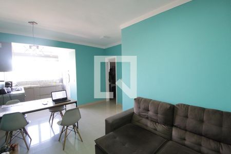 Sala de apartamento para alugar com 2 quartos, 50m² em Pampulha, Uberlândia