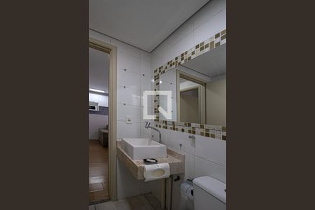 banheiro social_4 de apartamento à venda com 2 quartos, 47m² em Jardim São Savério, São Paulo
