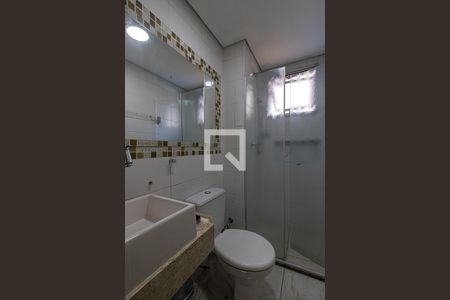 banheiro social_2 de apartamento à venda com 2 quartos, 47m² em Jardim São Savério, São Paulo