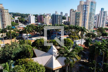 VISTA DA SACADA de apartamento para alugar com 1 quarto, 42m² em Vila Itapura, Campinas