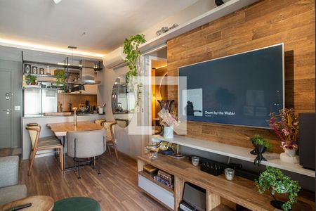 Sala de apartamento à venda com 3 quartos, 77m² em Consolação, São Paulo