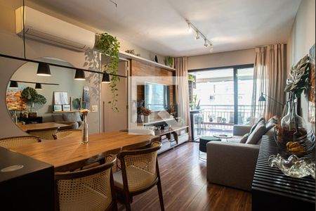 Sala de apartamento à venda com 3 quartos, 77m² em Consolação, São Paulo