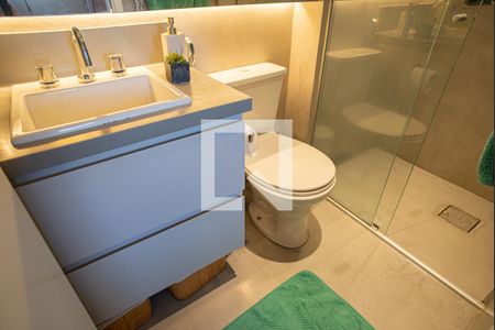 Apartamento à venda com 77m², 3 quartos e 1 vagaBanheiro da Suíte