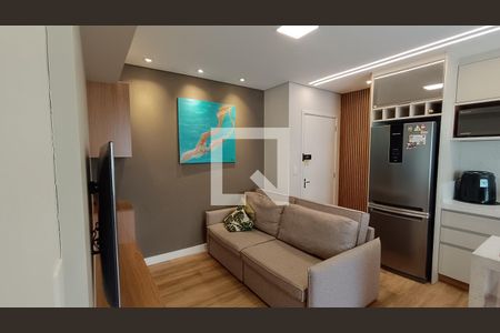 Sala de apartamento para alugar com 2 quartos, 53m² em Parque Campolim, Sorocaba