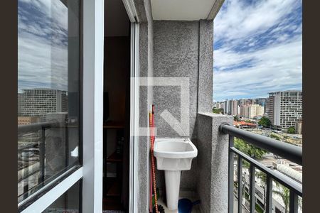Varanda de apartamento para alugar com 1 quarto, 27m² em Indianópolis, São Paulo