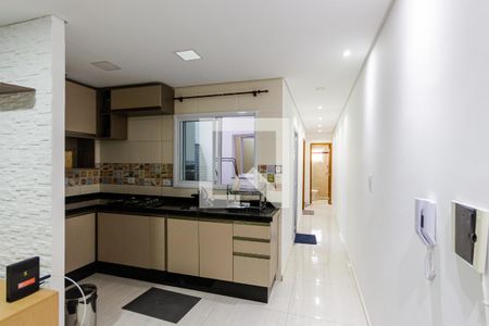 Sala de apartamento para alugar com 2 quartos, 50m² em Parque das Nações, Santo André