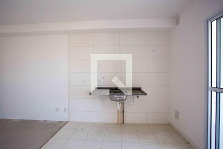 Sala/Cozinha de apartamento à venda com 2 quartos, 55m² em Centro, Diadema
