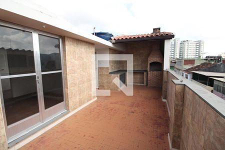 Casa para alugar com 100m², 2 quartos e sem vagaTerraço - churrasqiera
