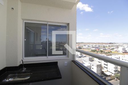 Sacada de apartamento para alugar com 2 quartos, 56m² em Novo Mundo, Uberlândia