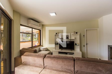 Sala de TV de apartamento à venda com 3 quartos, 339m² em Dezoito do Forte Empresarial/alphaville., Barueri