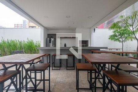 Studio à venda com 23m², 1 quarto e sem vagaChurrasqueira