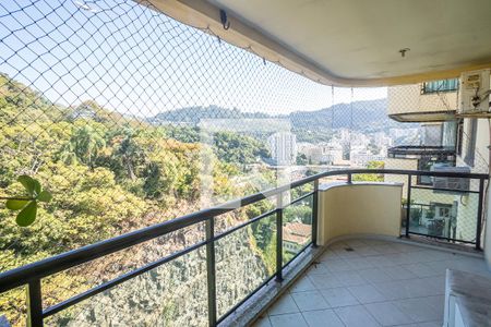 Varanda de apartamento à venda com 2 quartos, 80m² em Laranjeiras, Rio de Janeiro
