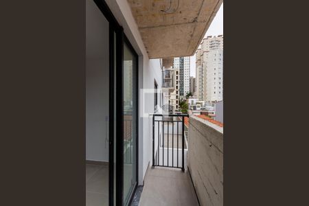 Varanda de apartamento à venda com 2 quartos, 45m² em Campestre, Santo André