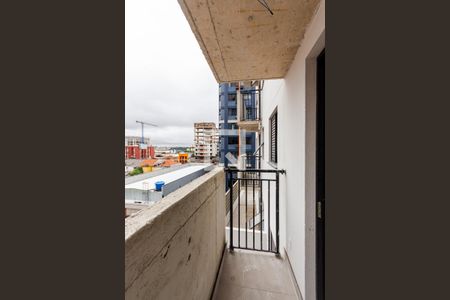Varanda de apartamento à venda com 2 quartos, 45m² em Campestre, Santo André