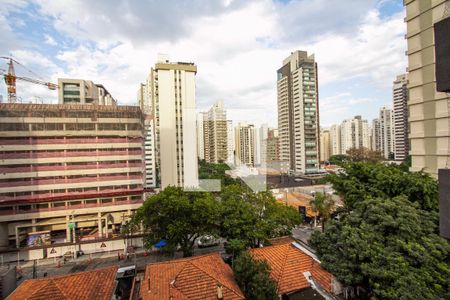 Vista de apartamento para alugar com 1 quarto, 46m² em Moema, São Paulo