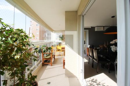 Varanda de apartamento à venda com 3 quartos, 161m² em Vila Clementino, São Paulo
