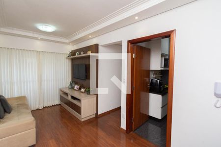 Sala de apartamento à venda com 2 quartos, 52m² em Cardoso, Contagem