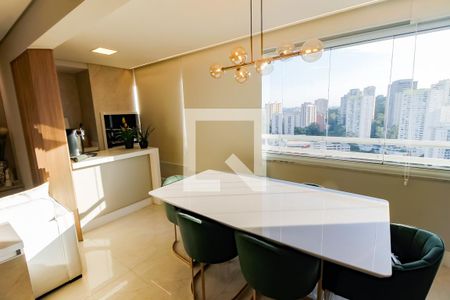 Varanda da Sala de apartamento à venda com 3 quartos, 115m² em Vila Andrade, São Paulo