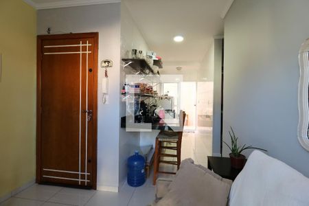 Sala de apartamento à venda com 2 quartos, 46m² em Vila Marina, Santo André