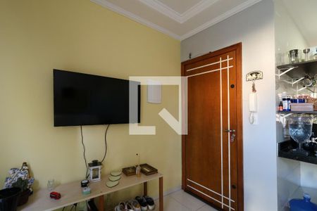 Sala de apartamento à venda com 2 quartos, 46m² em Vila Marina, Santo André