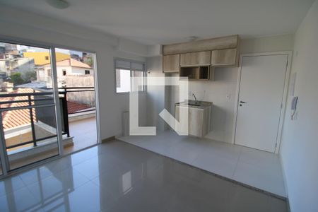 Sala / Cozinha de apartamento à venda com 1 quarto, 34m² em Parada Inglesa, São Paulo