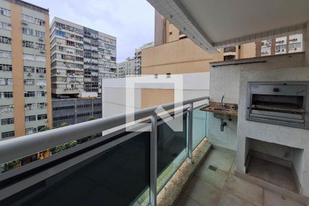 Varanda da Sala de apartamento à venda com 3 quartos, 98m² em Icaraí, Niterói