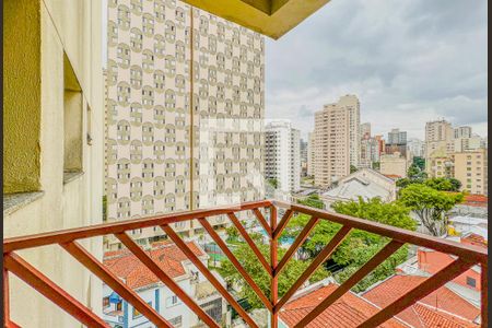 Sala - Varanda de apartamento para alugar com 1 quarto, 60m² em Santa Cecilia, São Paulo