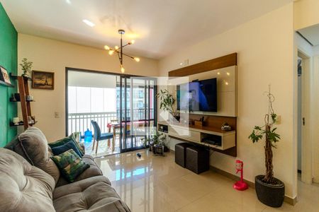 Sala de apartamento para alugar com 2 quartos, 60m² em Santa Cecília, São Paulo