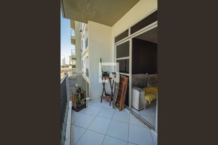 Varanda da Sala de apartamento à venda com 1 quarto, 52m² em Vila Isabel, Rio de Janeiro