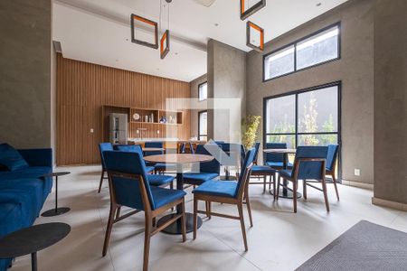 Studio à venda com 29m², 1 quarto e sem vagaSalão de Festas