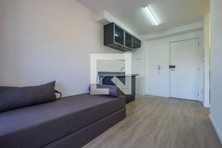 Sala/Cozinha de kitnet/studio à venda com 1 quarto, 29m² em Pinheiros, São Paulo