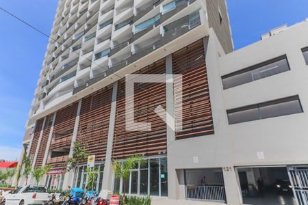 Apartamento para alugar com 25m², 1 quarto e 1 vagaFachada