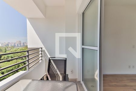 Apartamento para alugar com 25m², 1 quarto e 1 vagaVaranda