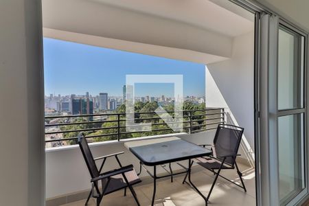 Apartamento para alugar com 25m², 1 quarto e 1 vagaVaranda
