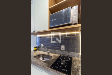 Studio à venda com 28m², 1 quarto e sem vagaCozinha