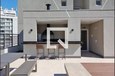 Studio à venda com 28m², 1 quarto e sem vagaChurrasqueira