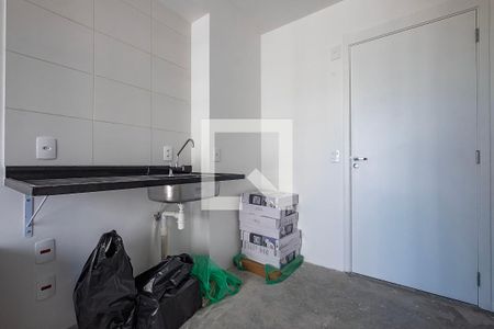 Sala/Cozinha de kitnet/studio à venda com 1 quarto, 27m² em Pinheiros, São Paulo