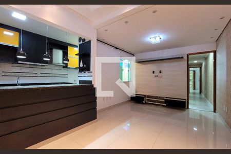 Sala de apartamento para alugar com 3 quartos, 111m² em Parque das Nações, Santo André