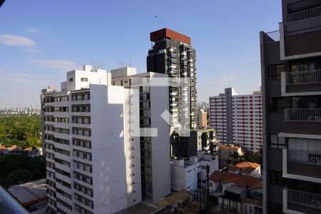 Vista da Sala de apartamento para alugar com 1 quarto, 35m² em Pinheiros, São Paulo