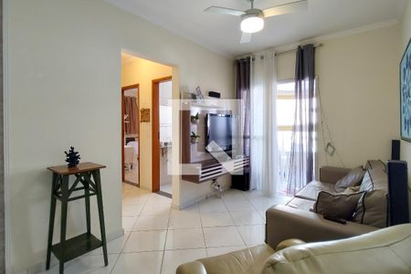 Sala de apartamento para alugar com 2 quartos, 88m² em Aviação, Praia Grande
