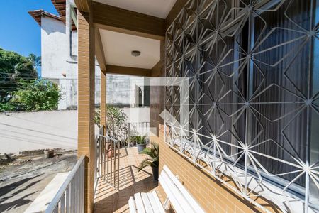 Varanda da Sala de casa à venda com 3 quartos, 87m² em Brás de Pina, Rio de Janeiro