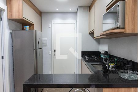 Cozinha de apartamento à venda com 1 quarto, 34m² em Mooca, São Paulo
