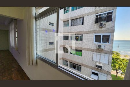Detalhe Sala de apartamento para alugar com 3 quartos, 70m² em Aparecida, Santos