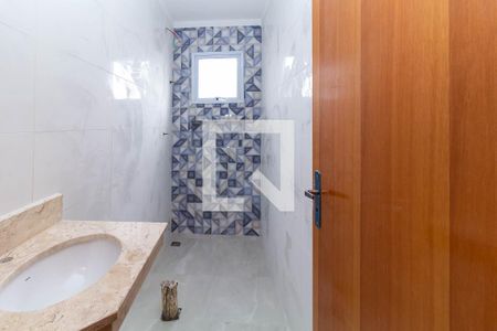 Banheiro de apartamento à venda com 1 quarto, 37m² em Parque Independencia, São Paulo