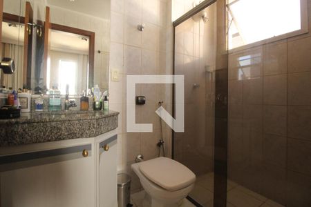 Banheiro do Quarto 1 de apartamento à venda com 3 quartos, 100m² em Nova Suíça, Belo Horizonte