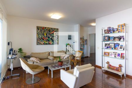 Sala de Estar de apartamento à venda com 4 quartos, 220m² em Perdizes, São Paulo