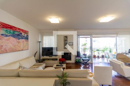 Sala de apartamento à venda com 4 quartos, 220m² em Perdizes, São Paulo